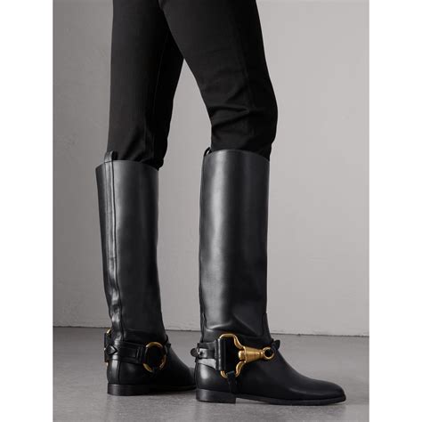 burberry riding boots red|burberry boots with clear heels.